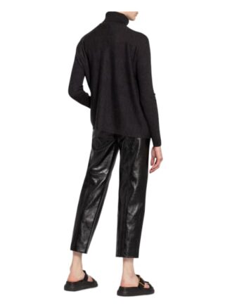 All Saints Rollkragenpullover Koko In Wickeloptik schwarz