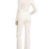 All Saints Rollkragenpullover weiss