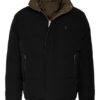 ALL SAINTS Novern Steppjacke Herren, Schwarz