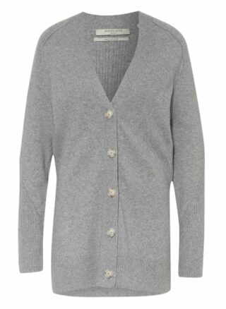 All Saints Strickjacke Ivana Aus Cashmere grau