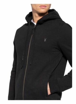 All Saints Sweatjacke Raven schwarz