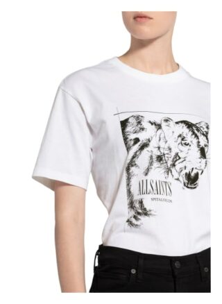 All Saints T-Shirt Panthera weiss