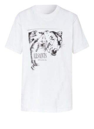 All Saints T-Shirt Panthera weiss