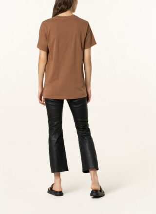 All Saints T-Shirt Santo Boyfriend braun
