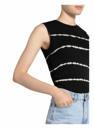 All Saints Top Imogen schwarz