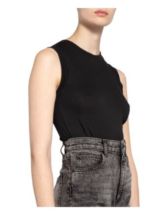 ALL SAINTS Imogen Top Damen, Schwarz