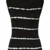 All Saints Top Imogen schwarz