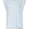 All Saints Top Sanza Mit Leinen blau