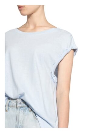 All Saints Top Sanza Mit Leinen blau