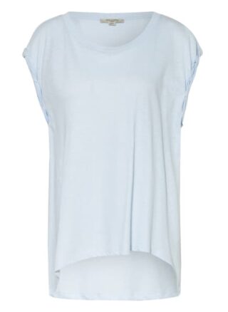 All Saints Top Sanza Mit Leinen blau