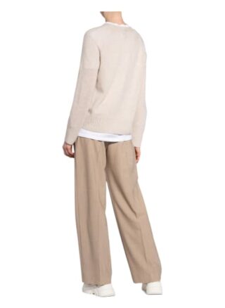 Allude Cashmere-Pullover beige