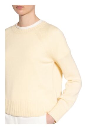 Allude Cashmere-Pullover gelb
