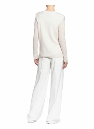 Allude Cashmere-Pullover weiss