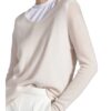 Allude Cashmere-Pullover weiss