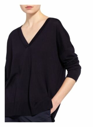 Allude Pullover Aus Merinowolle blau