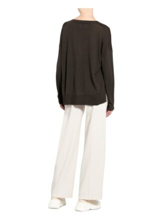 Allude Pullover Aus Merinowolle braun