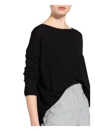 Allude Pullover Aus Merinowolle schwarz
