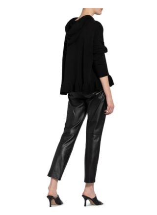 Allude Strickhoodie Mit Cashmere schwarz