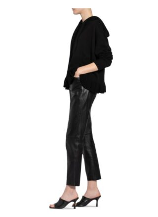 Allude Strickhoodie Mit Cashmere schwarz
