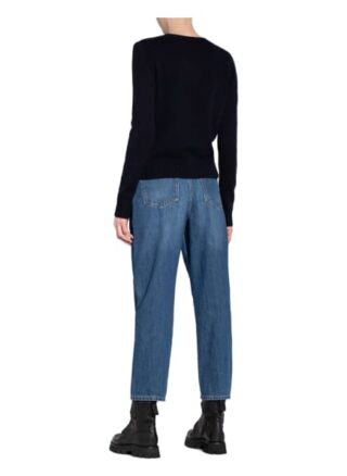 Allude Strickjacke Aus Cashmere blau