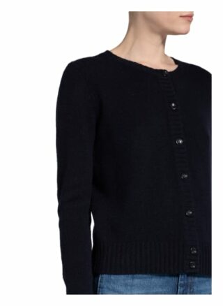 Allude Strickjacke Aus Cashmere blau