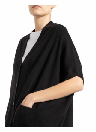 Allude Strickjacke Mit Cashmere schwarz