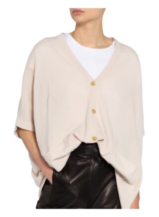 Allude Strickjacke Mit Cashmere weiss