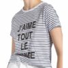 Allude T-Shirt weiss