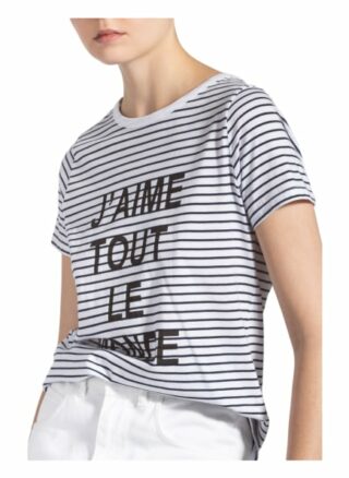 Allude T-Shirt weiss