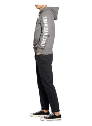 American Eagle Hoodie grau
