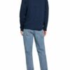 AMERICAN EAGLE Longsleeve Herren, Blau