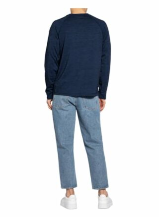 AMERICAN EAGLE Longsleeve Herren, Blau