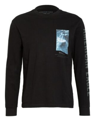 American Eagle Longsleeve schwarz