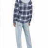 American Eagle Overshirt Im Materialmix blau