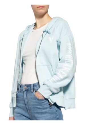 American Eagle Sweatjacke gruen
