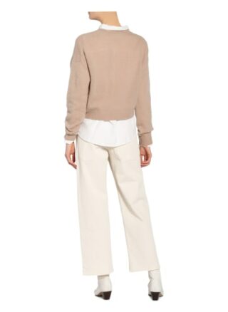 American Vintage Cashmere-Pullover beige