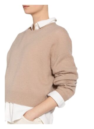 American Vintage Cashmere-Pullover beige