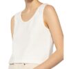 American Vintage Cropped-Top Pablito weiss