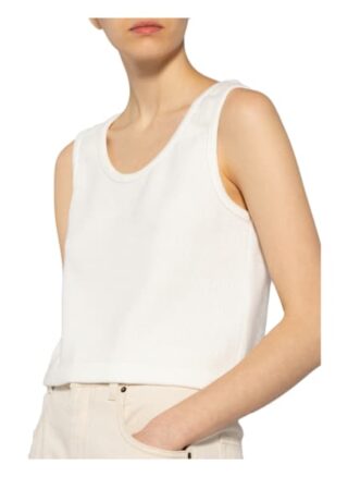 American Vintage Cropped-Top Pablito weiss