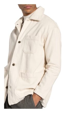 American vintage Tineborow Jeansjacke Herren, Weiß