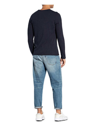 American vintage Bysapick Longsleeve Herren, Blau