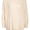 American Vintage Oversized-Pullover weiss