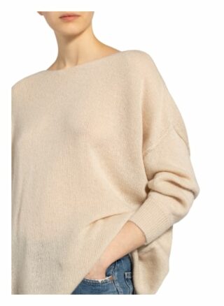 American Vintage Oversized-Pullover weiss