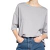 American Vintage Oversized-Shirt grau