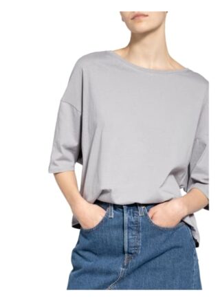 American Vintage Oversized-Shirt grau