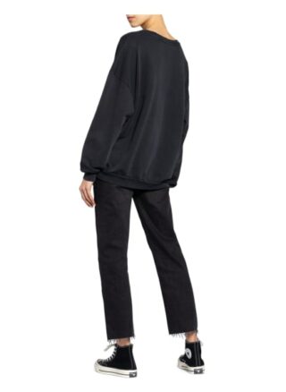 American Vintage Oversized-Sweatshirt Fery schwarz