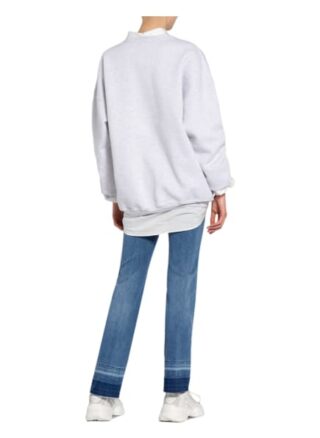 American Vintage Oversized-Sweatshirt grau