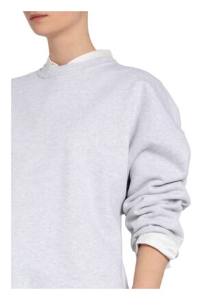 American Vintage Oversized-Sweatshirt grau