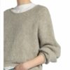 American Vintage Pullover East Mit Alpaka beige