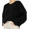 American Vintage Pullover East Mit Alpaka schwarz